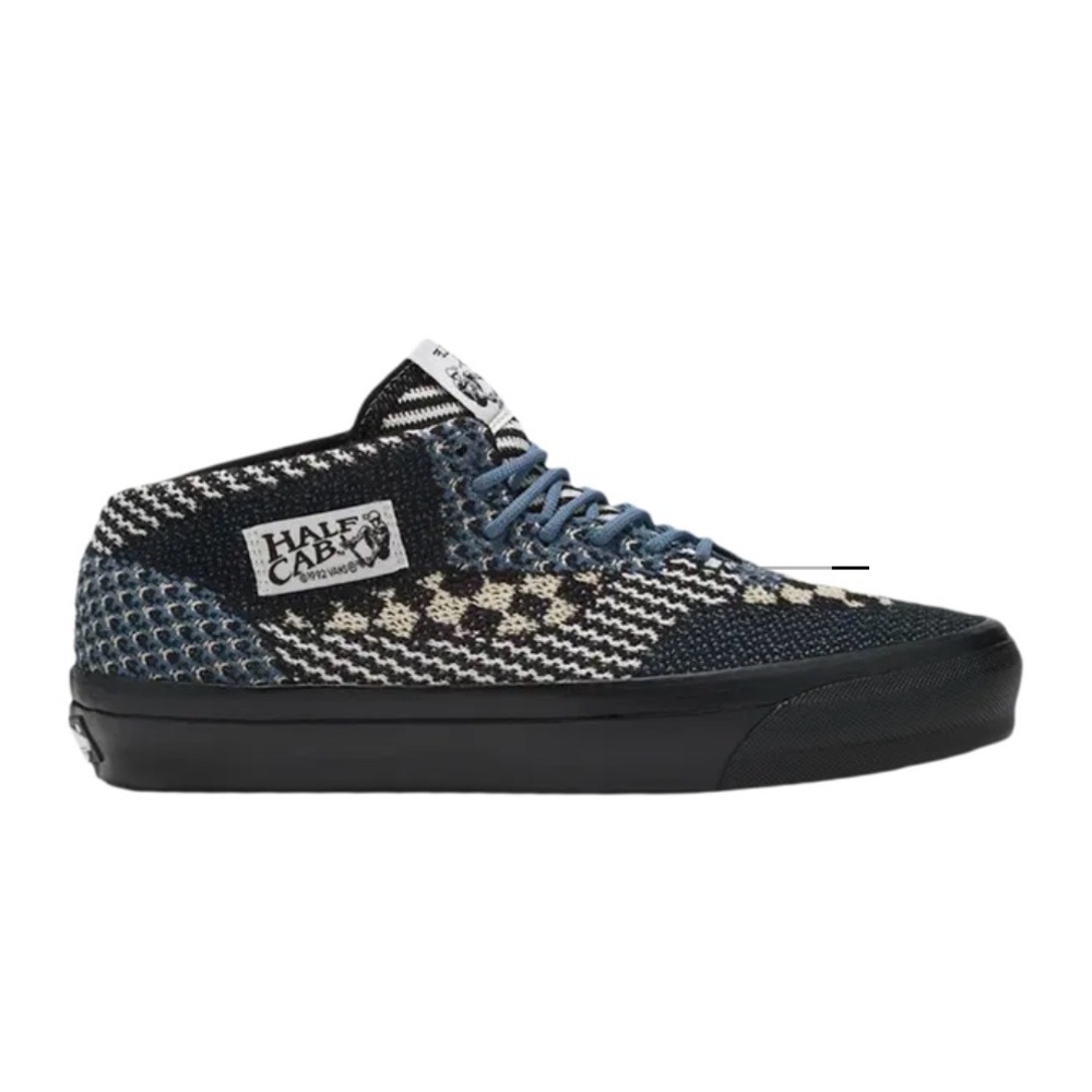 Vans OTW Half Cab Reissue 33 Engineered Knit Sneakers Blue Black Skater 8.5 Mens